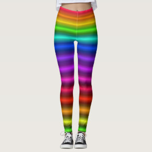 Colour ripple leggings
