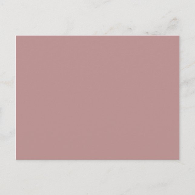colour rosy brown postcard (Front)