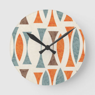 Colour Round Clock