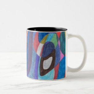 Colour Rush, Abstract Art Mug