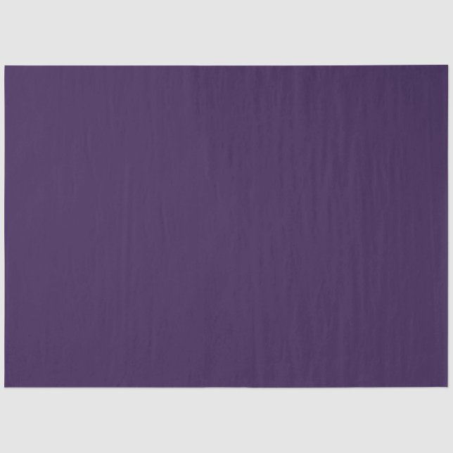 colour Russian violet Tissue Paper (Front)