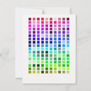 Colour Sample Invite2 Invitation