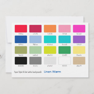 Colour Sample Linen Warm