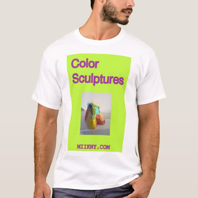 Colour Sculptures Bright T-Shirt (Front)