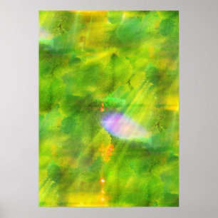 colour seamless background green, yellow poster