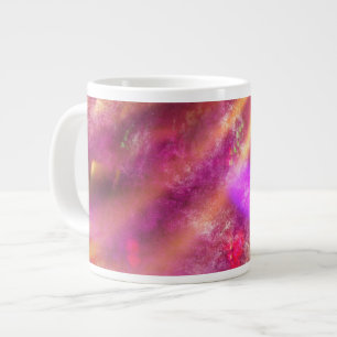 colour seamless background purple, pink large coffee mug