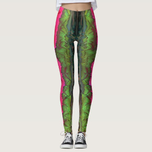 "Colour Serenade" Colourful Abstract Art Leggings