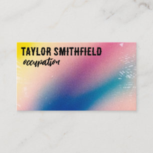 Colour Shift Custom Business Card