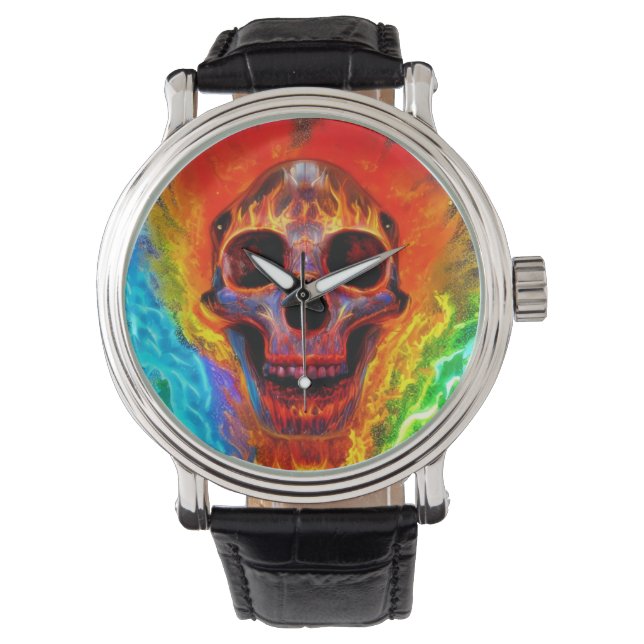 Colour Skull Watch (Front)