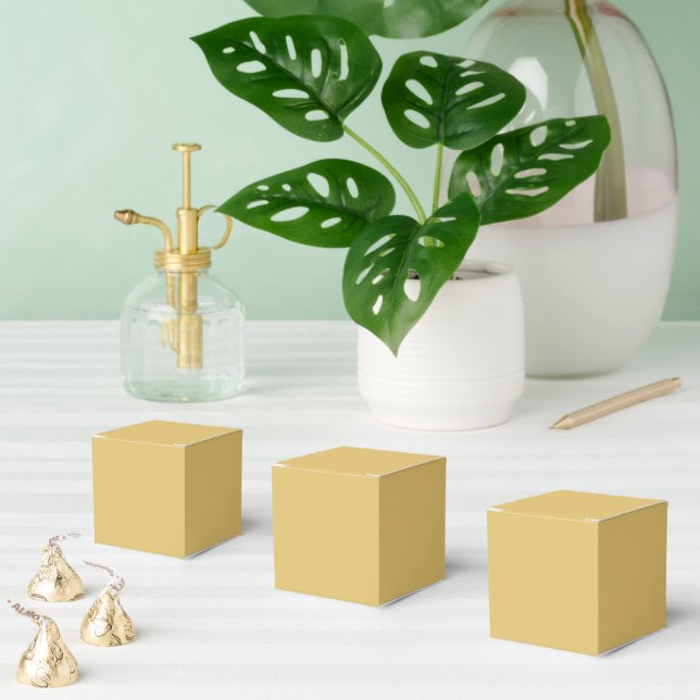 Colour Solid Brass Favour Box (Multiple)