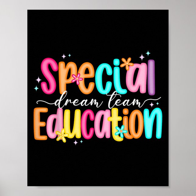 Colour Special Education Squad Groovy Dream Team S Poster (Front)