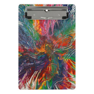 Colour Spectrum Pinwheel Mini Clipboard