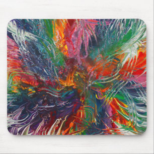 Colour Spectrum Pinwheel Mouse Mat