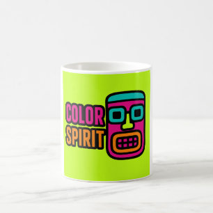 Colour Spirit – Neon Tribal Mug