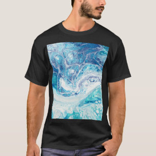 Colour Splash: Acrylic Abstract Background T-Shirt