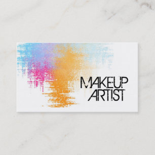Colour Splash Artist Business Card