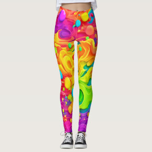 Colour Splash Backdrop Leggings