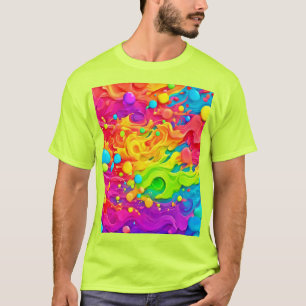  Colour Splash Backdrop T-Shirt