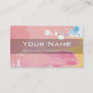 Colour splash Business Card