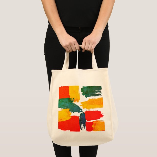 Colour Splash Eco Grocery Tote Bag (Front (Product))