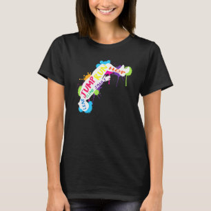 Colour Splash Parkour Backflip Free Running Jt T-Shirt