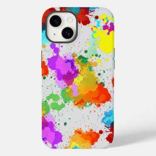 Colour Splash Pattern CC01 L Grey BG Case-Mate iPhone 14 Case