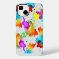Colour Splash Pattern CC01 L Grey BG