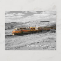 Colour Splash Photograph - Outback Freight Train