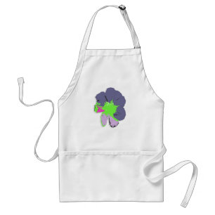 Colour Splash/ PopArt Flower Standard Apron