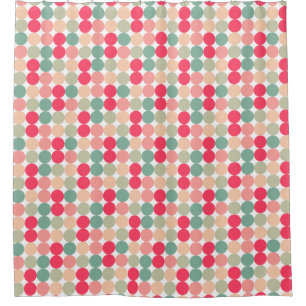 Colour Spots 01 Shower Curtain