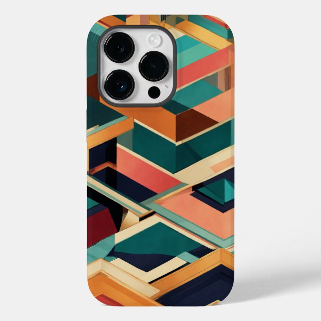colour square Case-Mate iPhone case (Back)