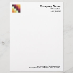 Colour Squares 08 Letterhead