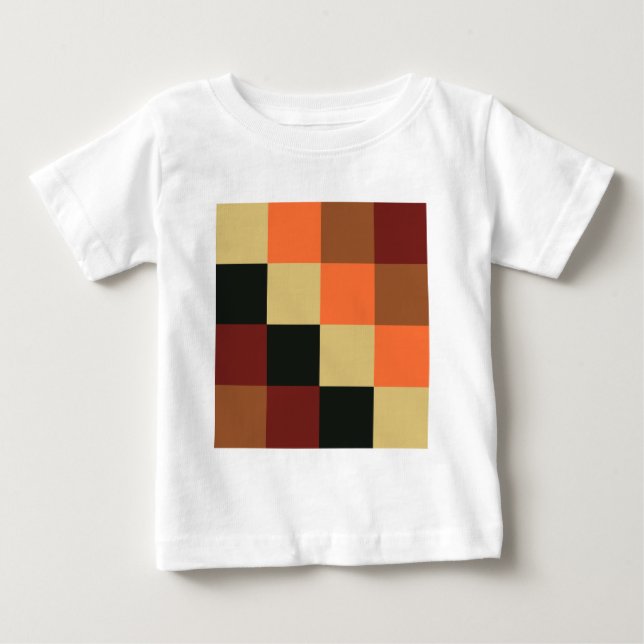 Colour Squares Baby T-Shirt (Front)