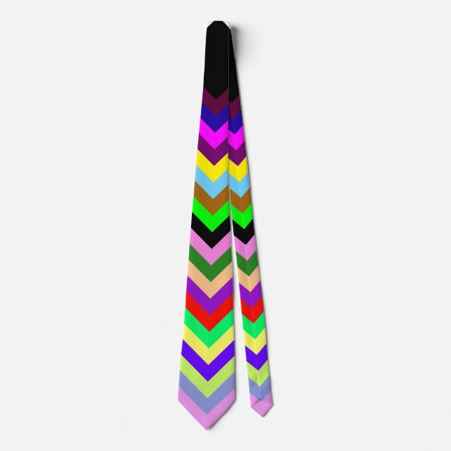 colour squares diamond tie (Front)