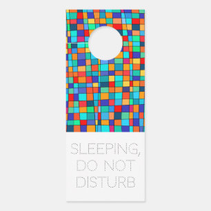 Colour Squares Door Hanger