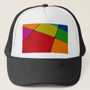 Colour Squares Trucker Hat