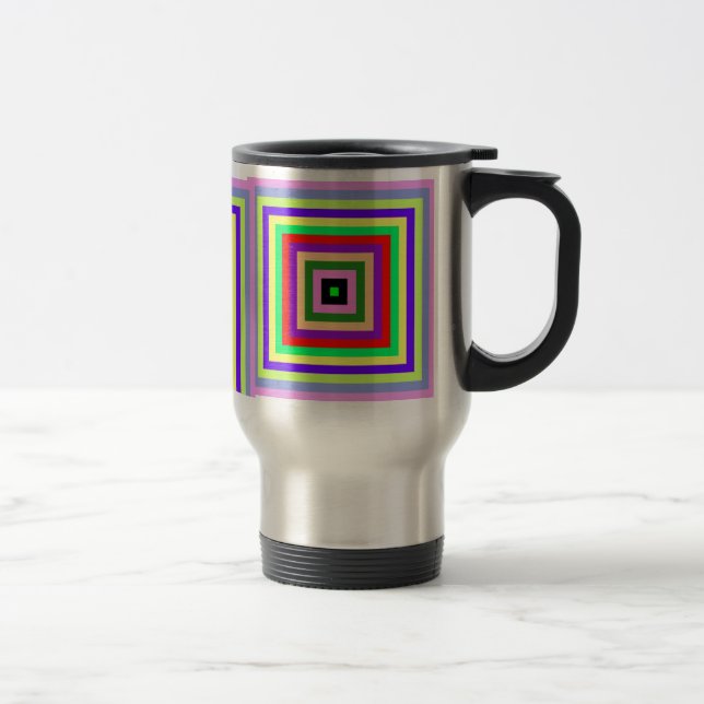 colour squars travel mug (Right)