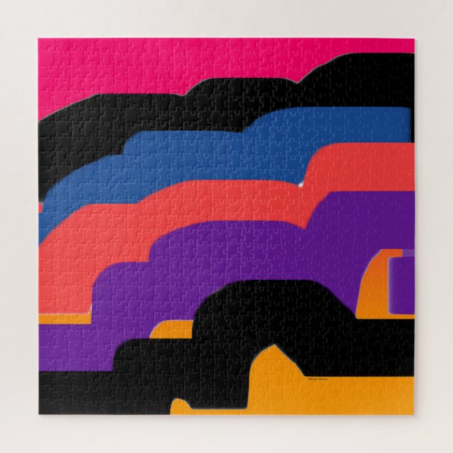 Colour Steps Jigsaw Puzzle (Vertical)