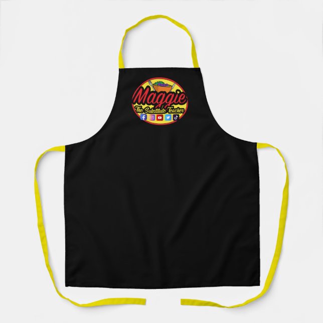 Colour Strap Apron (Front)