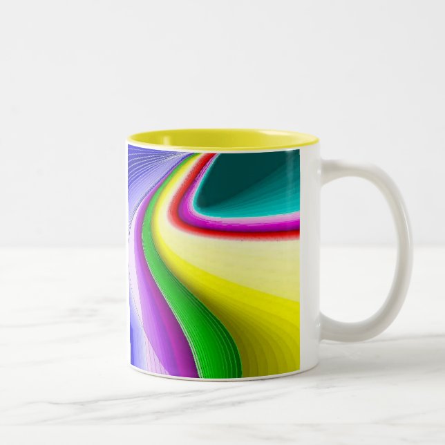 Colour streak mug (Right)