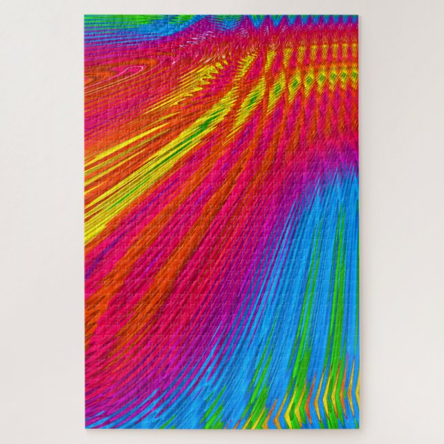 Colour Streaks- Jigsaw Puzzle (Vertical)