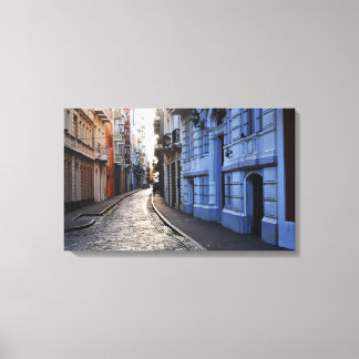 Colour Streets of Old San Juan Canvas Print