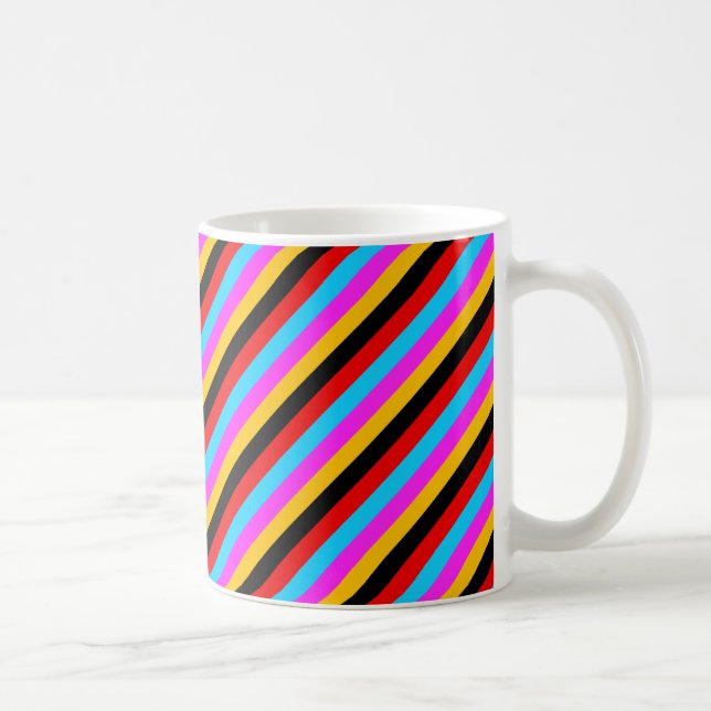 Colour Stripe 01 Coffee Mug (Right)