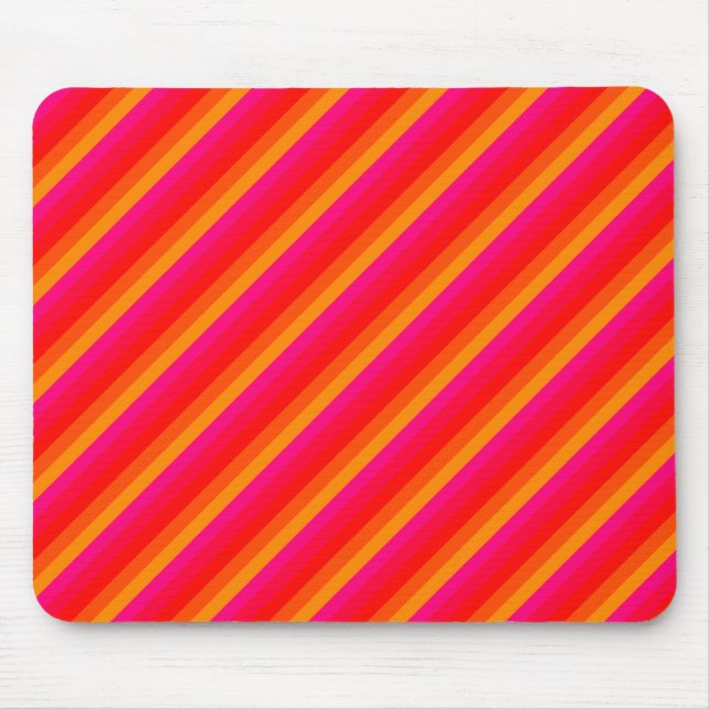 Colour Stripe 04 Mouse Mat (Front)