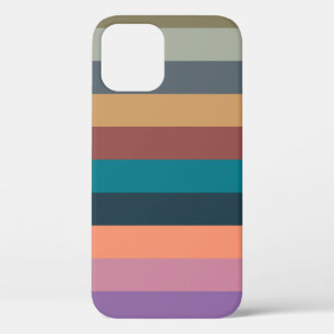 colour stripes colourful pastel Case-Mate samsung iPhone 12 Case