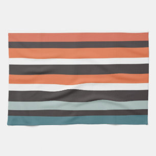 Colour Stripes Tea Towel