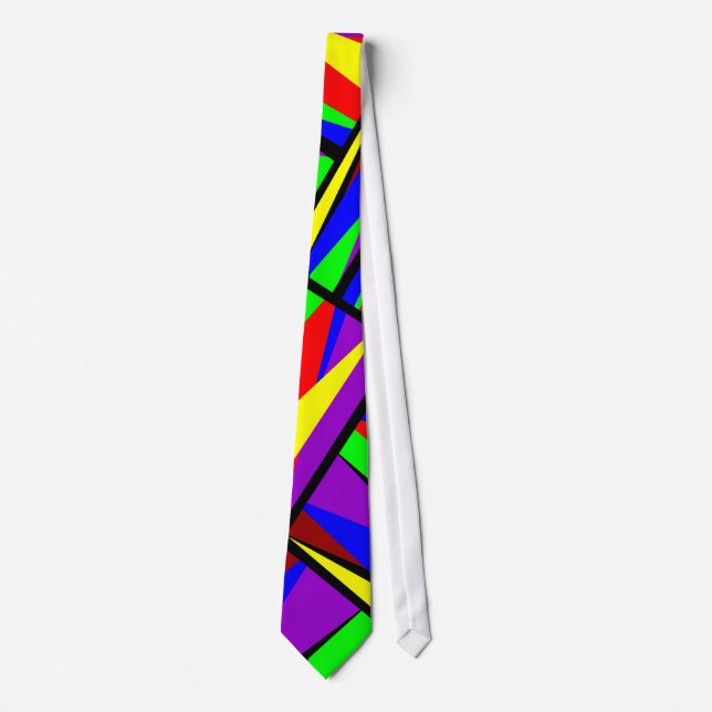 Colour Stripes tie (Front)