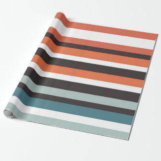 Colour Stripes Wrapping Paper