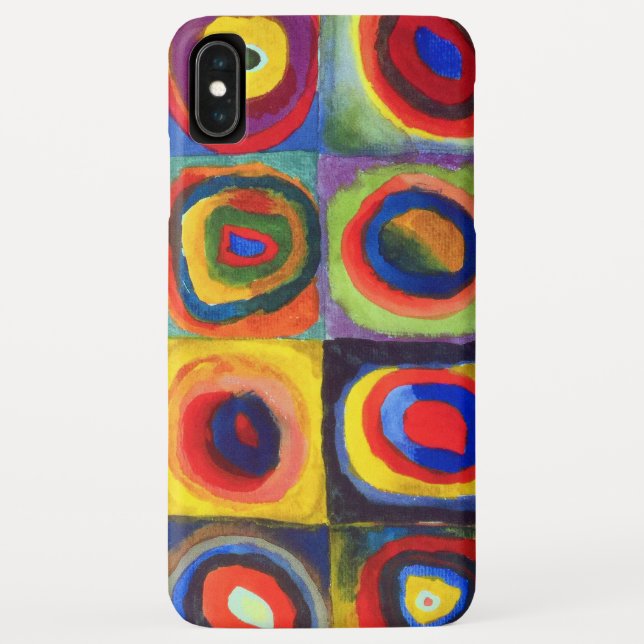 Colour Study by Wassily Kandinsky Case-Mate iPhone Case (Back)
