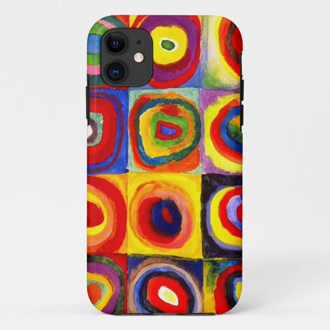 Colour Study by Wassily Kandinsky Case-Mate iPhone Case (Back)